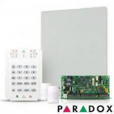 Kit alarma antiefractie Paradox Spectra SP4000 cu cutie cu traf + K10 + 2x 476+, 4 zone, 2 partitii, 256 evenimente