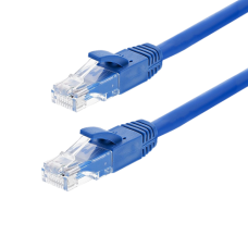Patch cord Gigabit UTP cat6, LSZH, 3.0m, albastru - ASYTECH Networking