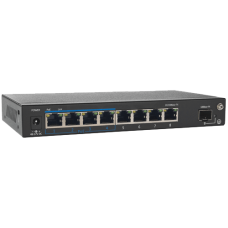Switch 8 porturi cu  4  PoE, 1 port SFP 10/100Mbs uplink - UTEPO UTP1-SW0801-SP60-4P